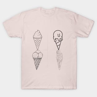 ice cream t-shirt T-Shirt